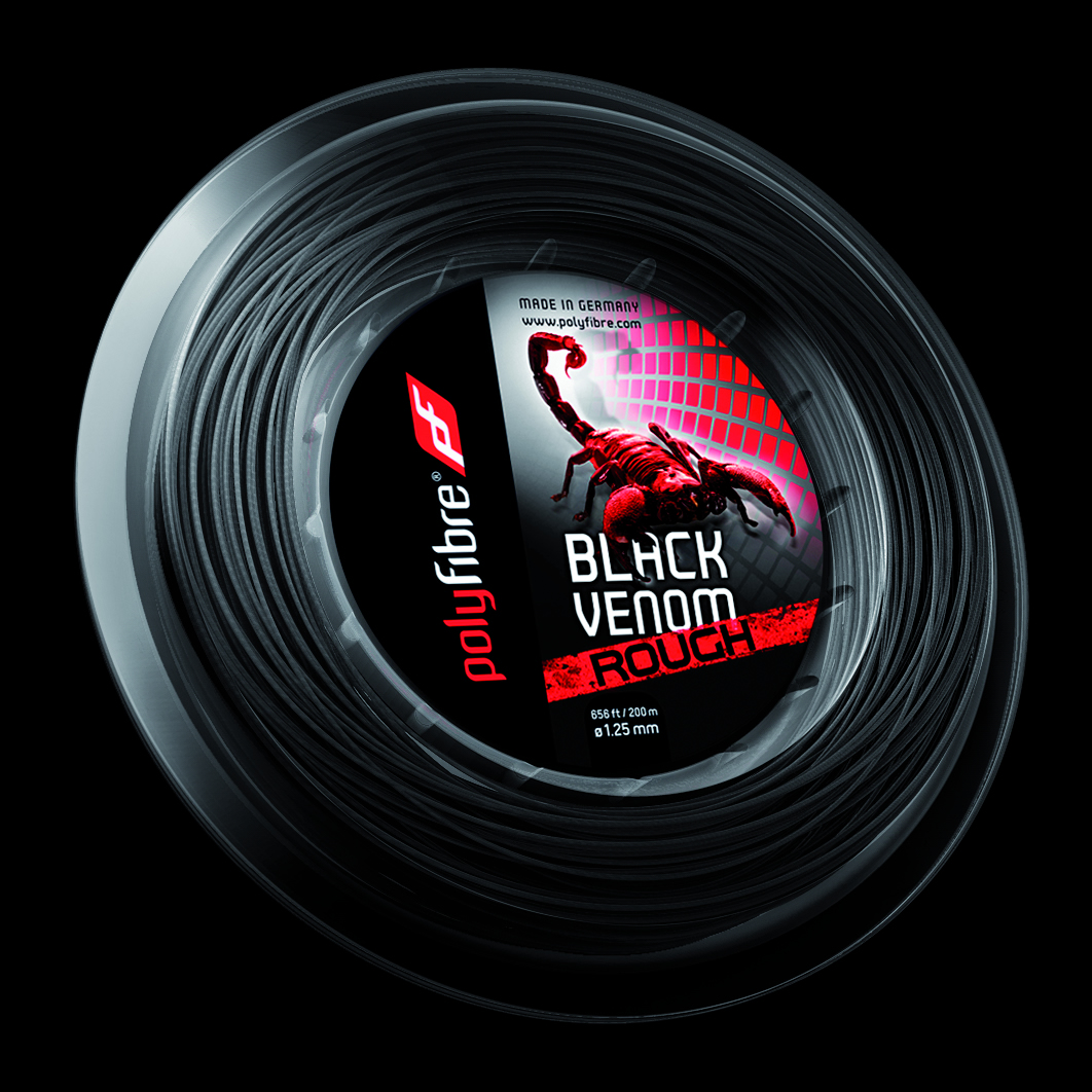 BLACK VENOM ROUGH(ﾌﾞﾗｯｸｳﾞｪﾉﾑﾗﾌ) | ProKennex、Polyfibreオフィシャル